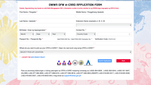 How To Get Ofw Id Card